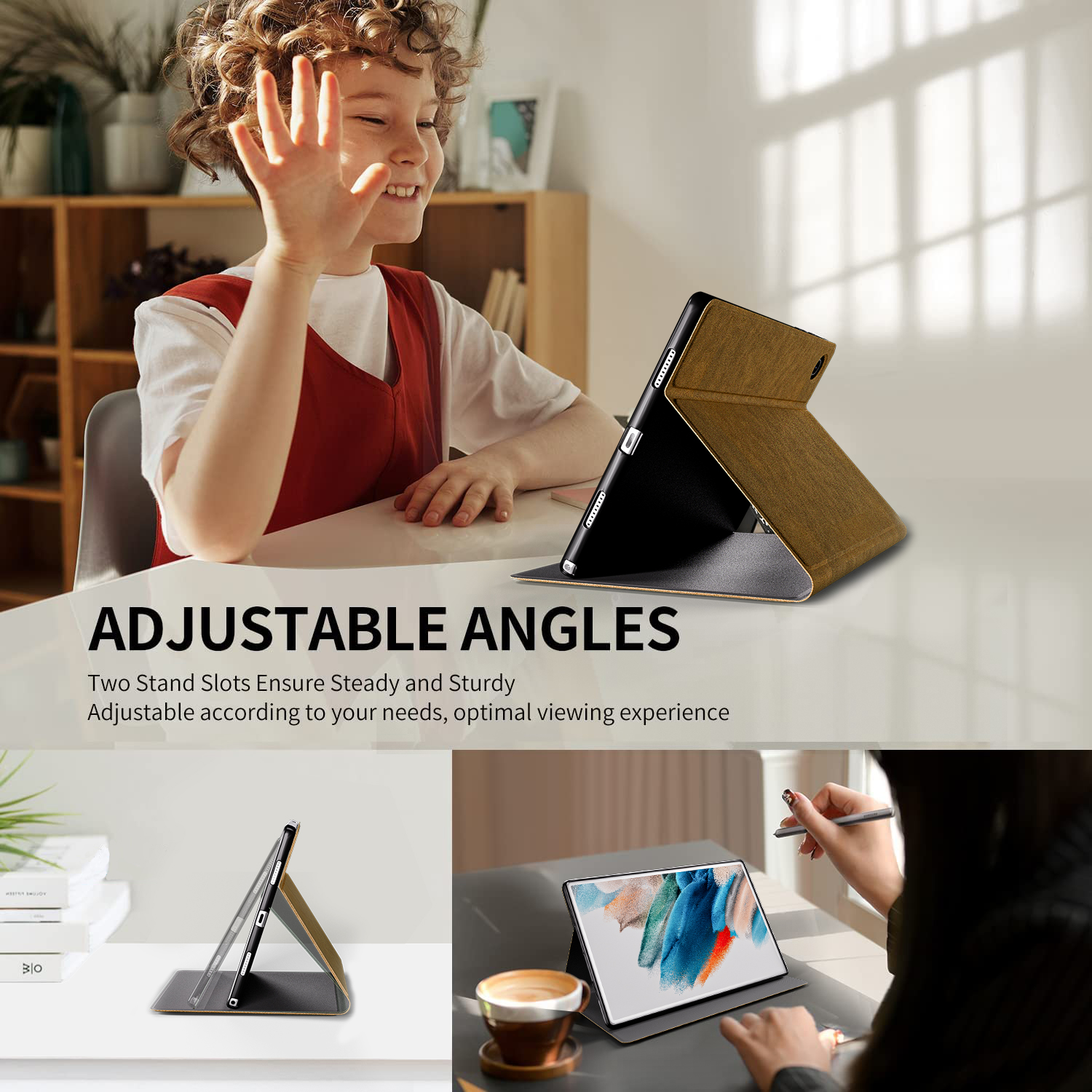 Case For Samsung Galaxy Tab A8 Tablet Cover for Samsung Tab A8 10.5 SM-X200/SM-X205 Flip Folio Stand Protection Case