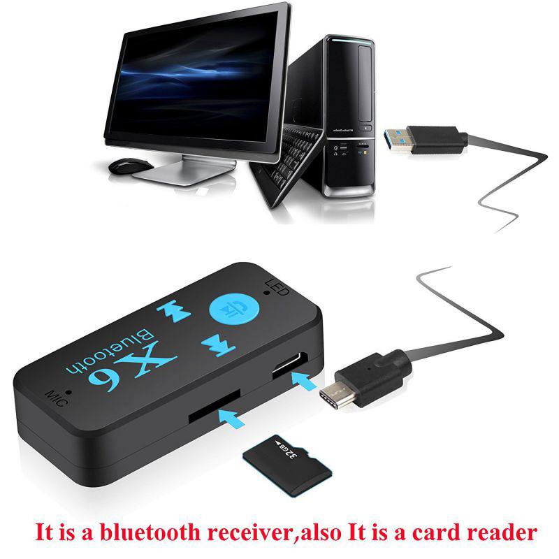 Mini Wireless Bluetooth Adapter In-Car Transmitter Wireless Radio Adapter Car Kit Bluetooth Adapter Receiver Auto Speaker A