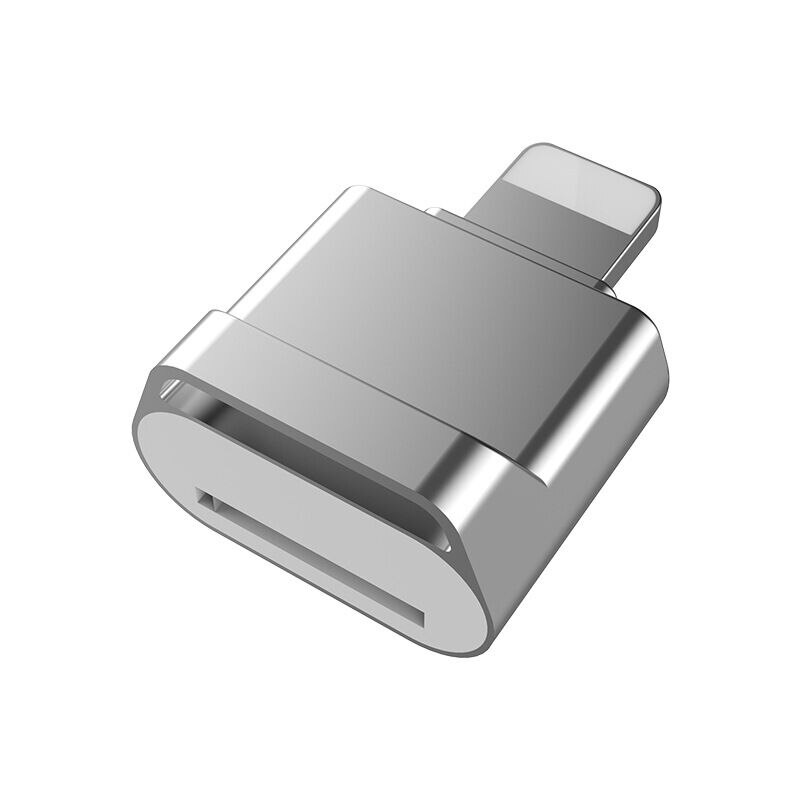 Mini lecteur de carte MicroSD Lightning pour iPhone 11 Pro Max Xr, lecture de vidéo, transfert de données Photo, adaptateur caméra TF, Excel, fichier Word