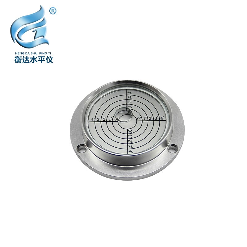 Mechanical level Engineering Vehicle Level Bubble Big Flange Round Level Size 90*71*20mm