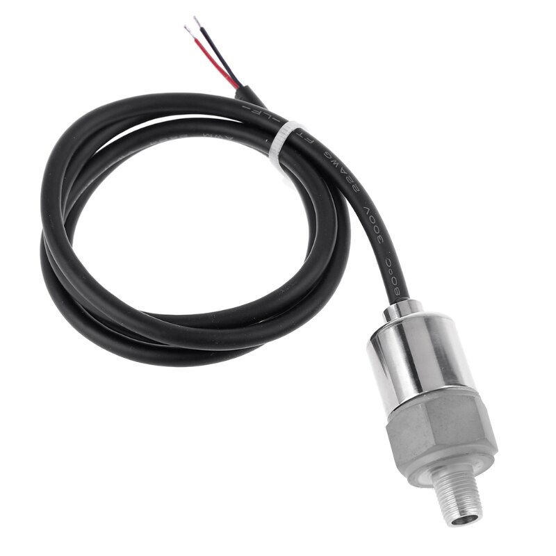 0-10/20/30bar 1/8 &quot;Input 8-32V 12V 24V Dc Output 4-20mA Druktransmitter Transducer Sensor Olie Water