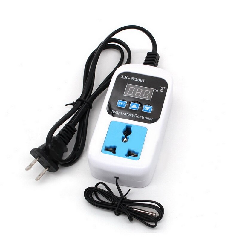 Digital Temperature Controller Thermostat Plug Outlet Probe NTC SensorThermostat Thermoregulator