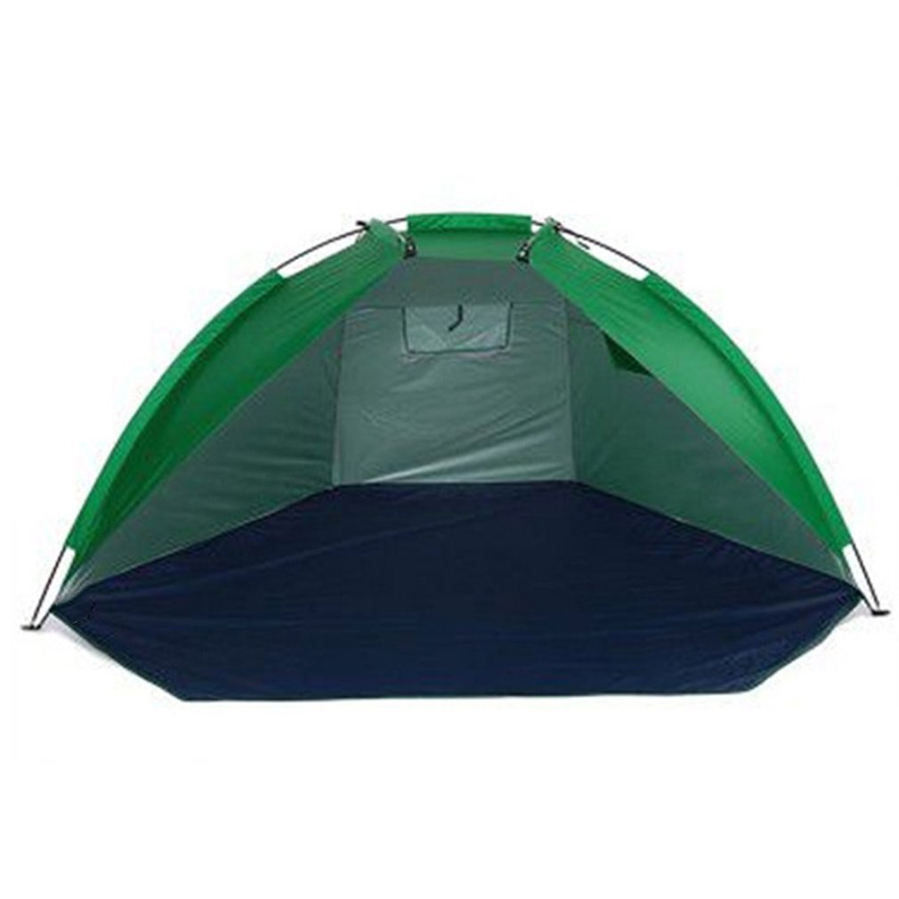 Outdoorssunshade Tent Voor Vissen Picknick Strand Park Outdoor Schaduw Tent Strand Schaduw Tent Vissen Handig Tent Camping Reizen: green