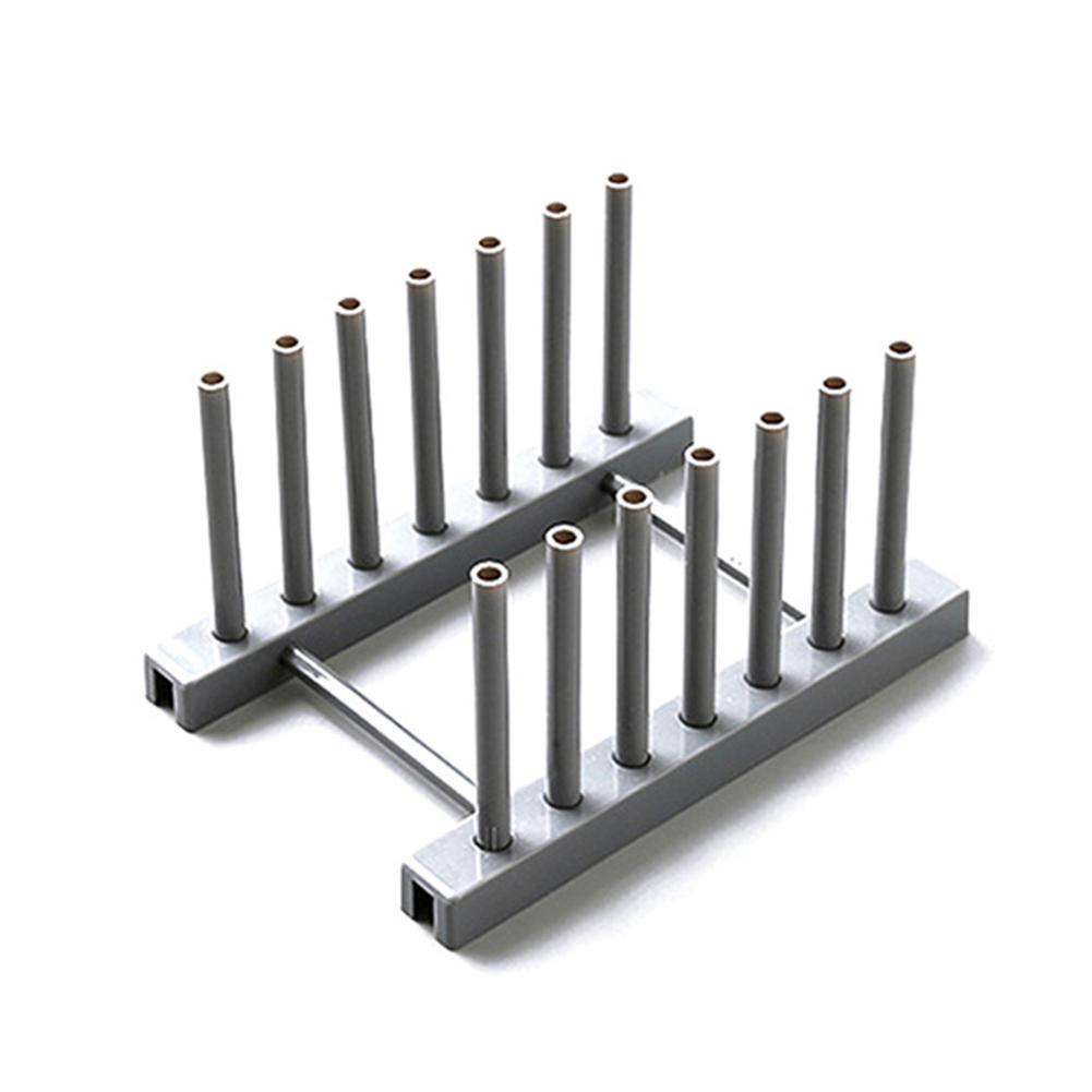Kitchen Vertical Bracket Organizer Pot Lid Rack Spoon Plate Holder Shelf Cooking Dish Drain Tray Rack Stand: Black