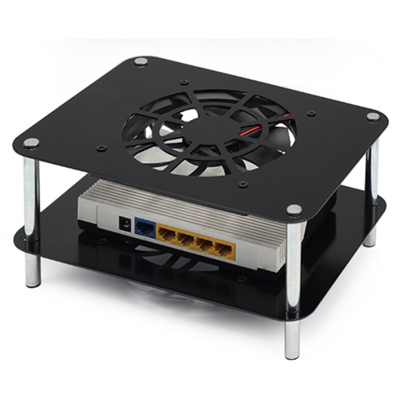 Longyou Wireless Router Ventola Di Raffreddamento TV Box Android 7.1 DC 5V di Alimentazione USB Tranquillo E Silenzioso di Raffreddamento TV Box Radiatore cremagliera