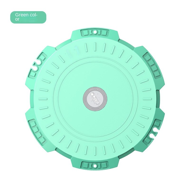 Waist Twisting Disc Fitness Equipment Sport Exercise Twist Board Cardio Foot Massage Rotating Non-Slip Safety Platform: Green