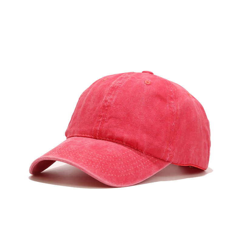 NWT Unisex Cap Outdoor Cap Super Solid Color Adjustable Cap Baseball Cap For Sprint and Summer: Red