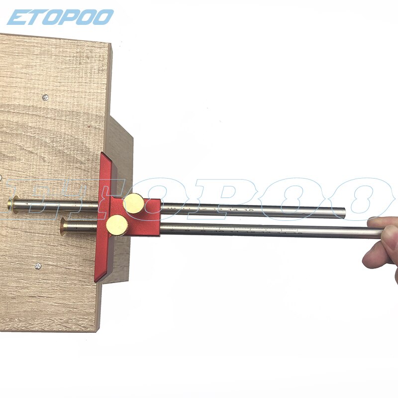 Raft Scriber woodworking tools,European double-headed scribe blade, wooden scribe-line woodworking Measurement crossed-out tool
