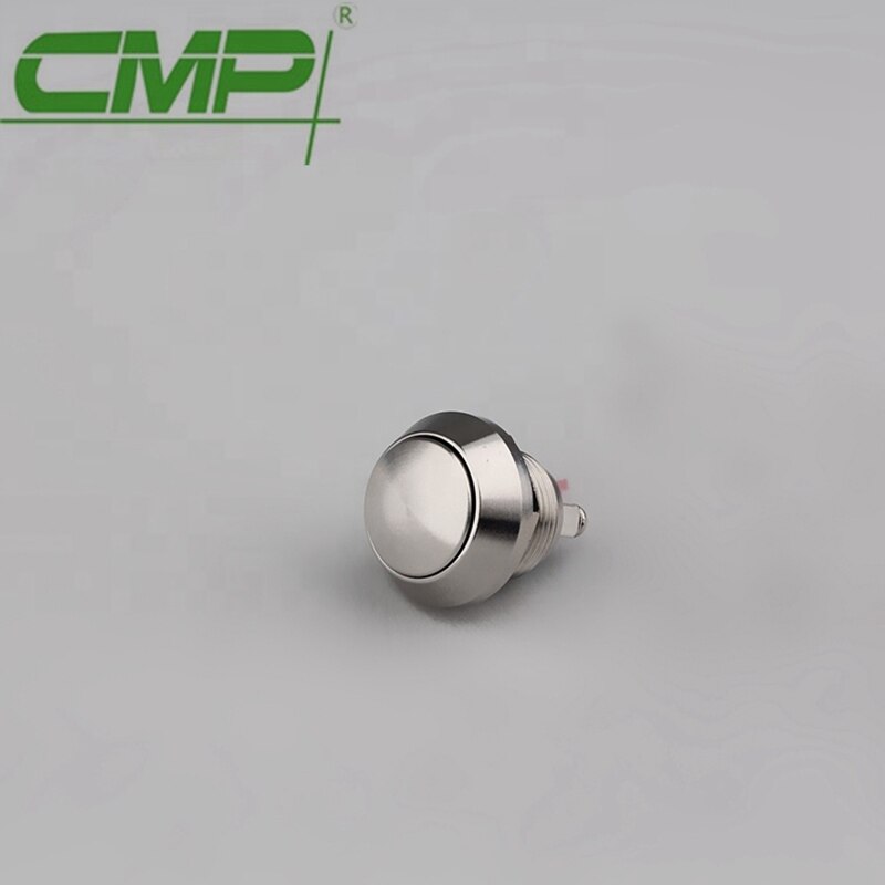 12mm Stainless Steel Momentary Contact Switch