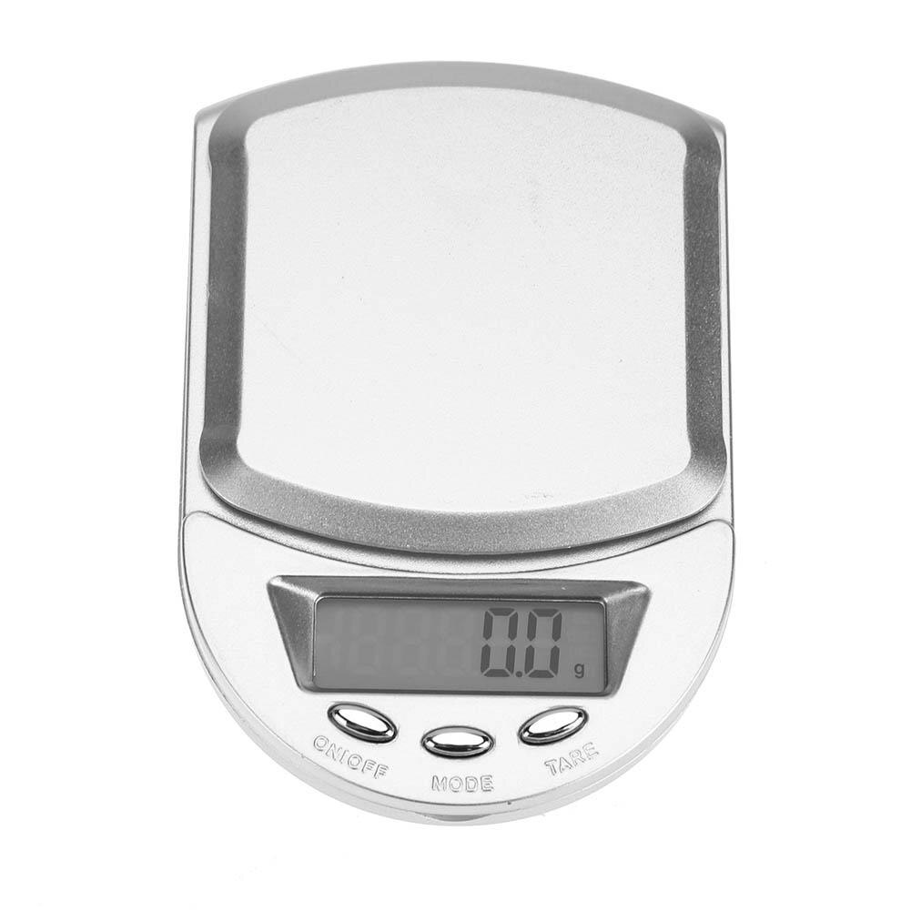 White Kitchen High Precision Mini Pocket Bake Electronic Scale Balance Delicate Kitchen Baking Scale Household Electronic Scale: White B