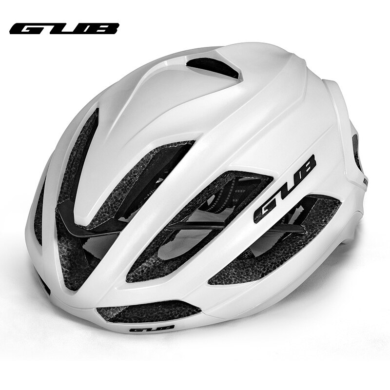 GUB SV11 bike helmet mtb road cycling bicycle super light lightweight safty with reinforcing rib for men women aerodynamic: WHITE