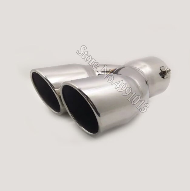 For Honda element car stickers cover muffler exterior back end pipe dedicate exhaust tip tail outlet ornament 1pcs: B1007Sa76