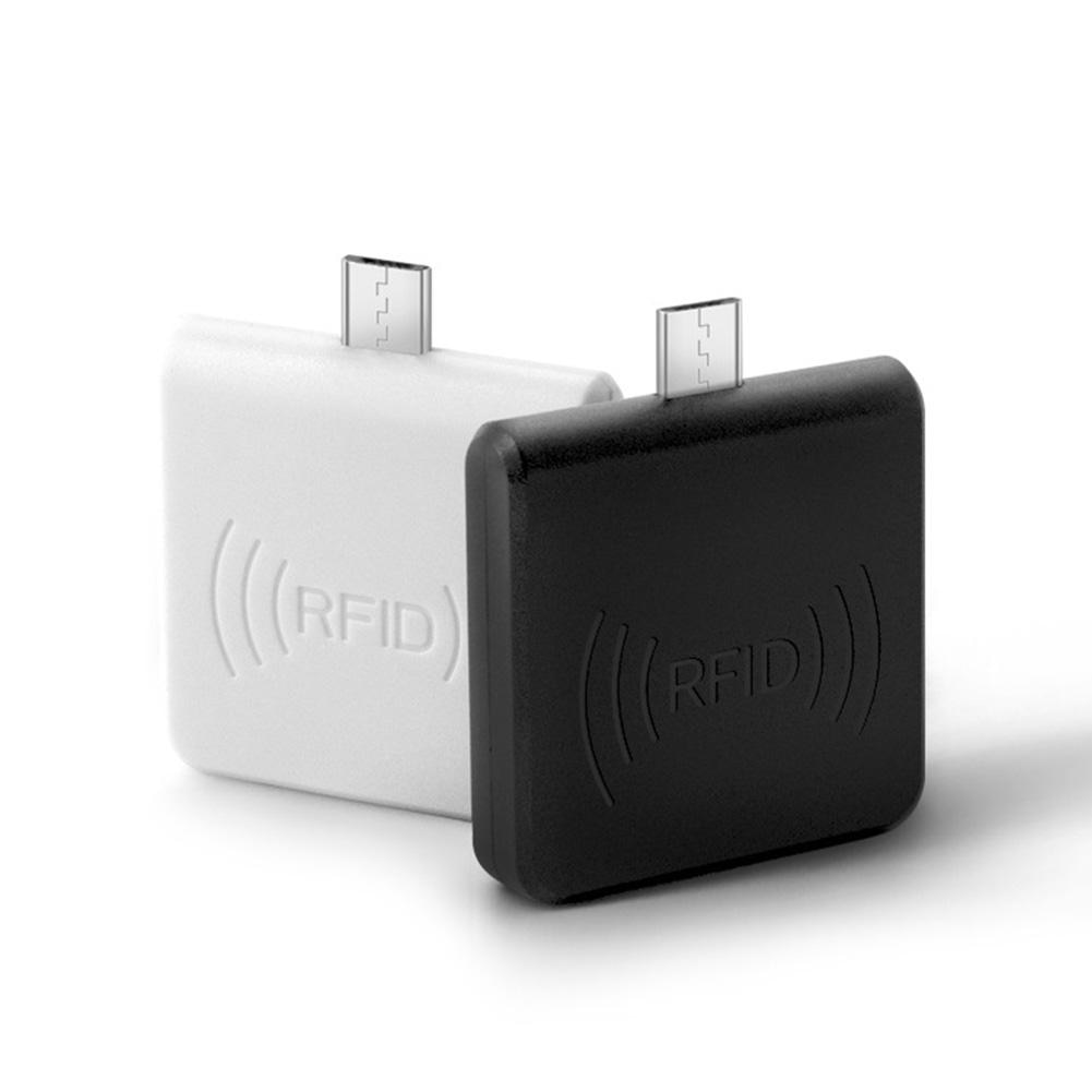 Bærbar micro usb-interface nfc ic-kort mini rfid-læser til android-mobiltelefon