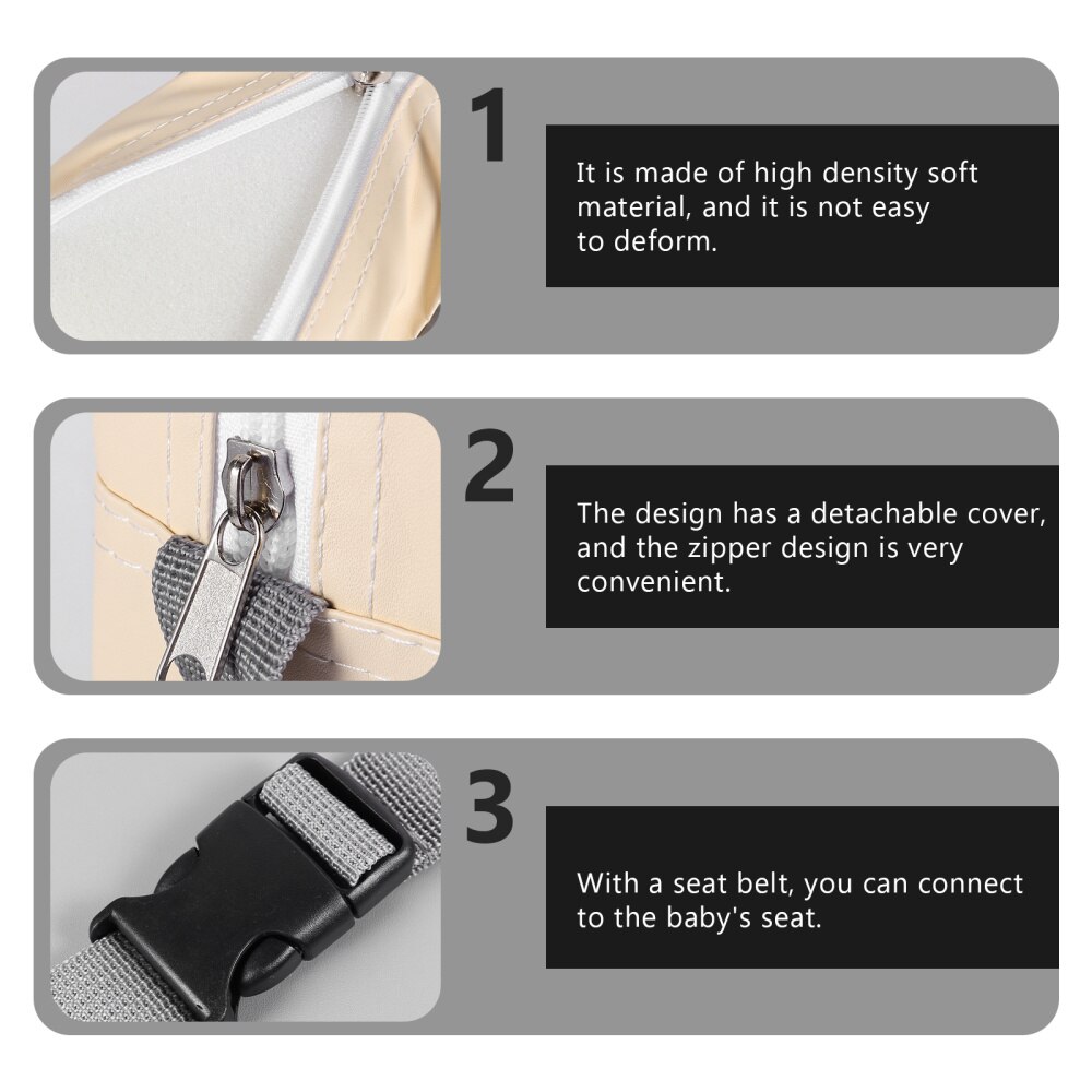 Toddler Chair Booster Seat Portable Increasing Cushion Kids Dining Seat Pad