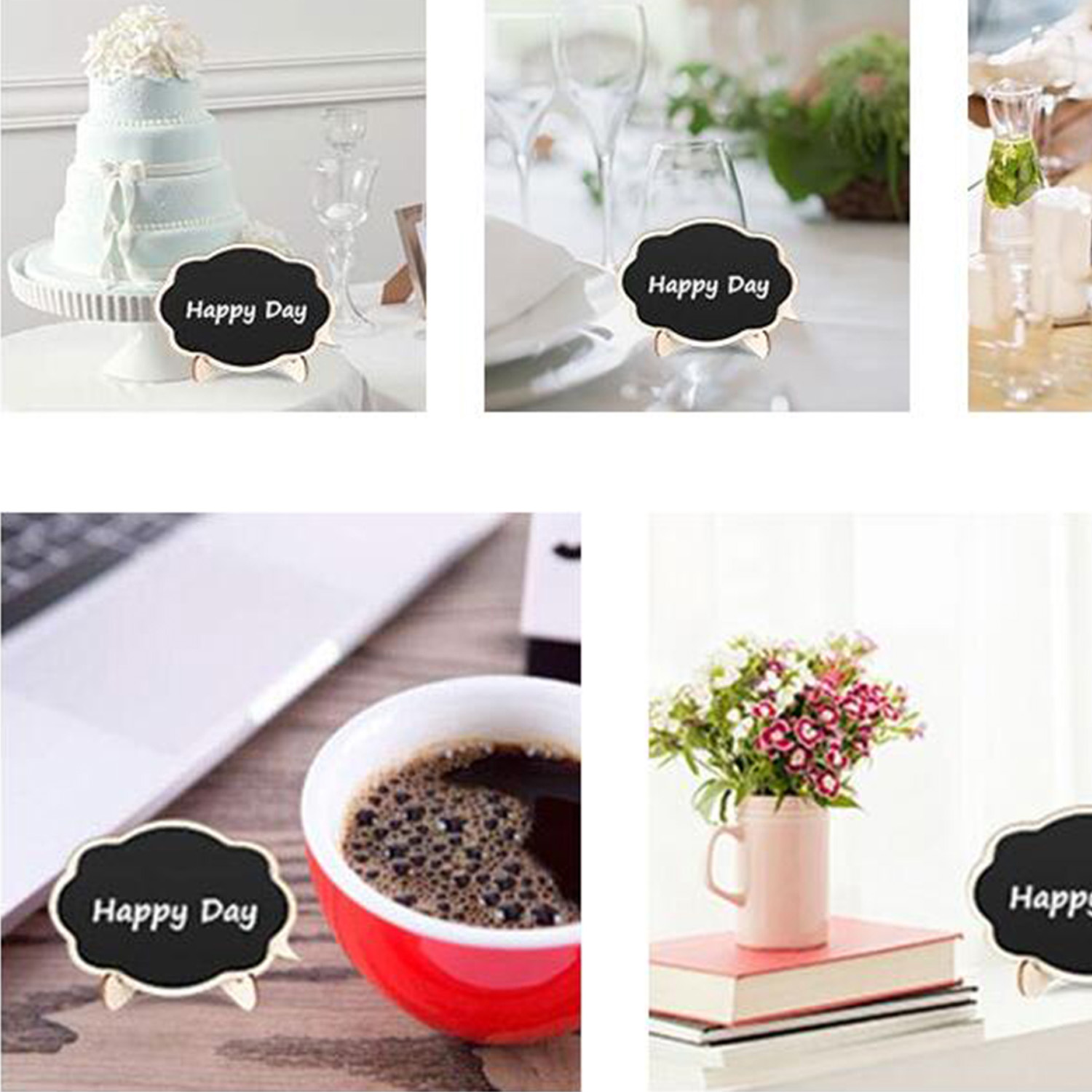 10PCS Mini Cloud-shape Blackboards Chalkboards Mes... – Vicedeal