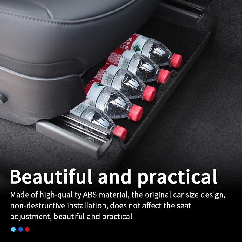 Under-seat storage box for Tesla Model Y Accessories/Auto Accessories Model Y Accessories