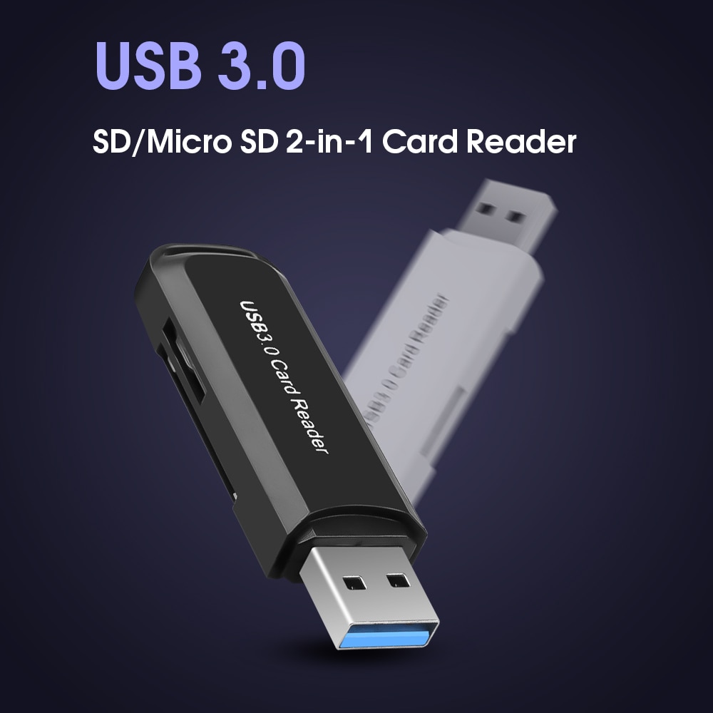 Kebidu usb 3.0 multi smart card reader usb 3.0 sd/ micro sd tf otg smart memory card adapter for laptop card reader sd card reader