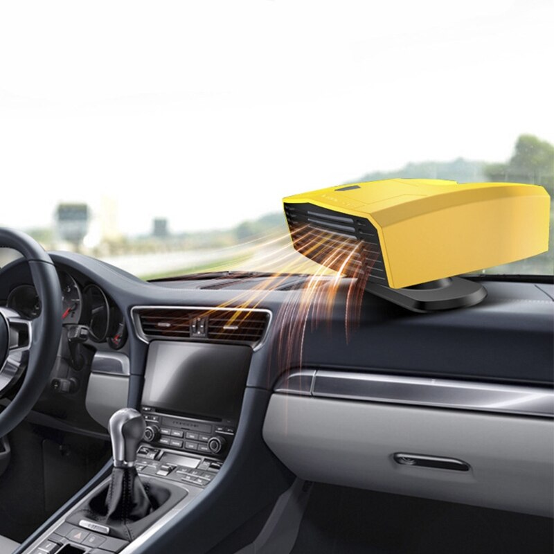 Calefacción eléctrica D7YA para coche, ventilador de 12/24V, 180W, desempañador de parabrisas, Descongelador, máquina de calefacción Interior