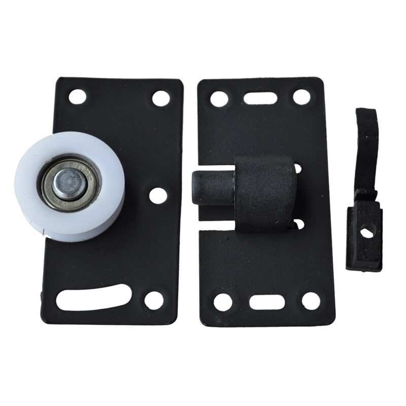 30mm Diameter White Nylon Wheel Furniture Sliding Door Roller Set