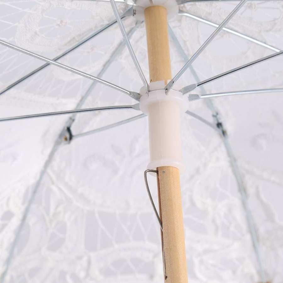 Photobooth accessoires dame mariage dentelle parapluie Parasol parasols fête nuptiale Photo prise décoration accessoires de mariage