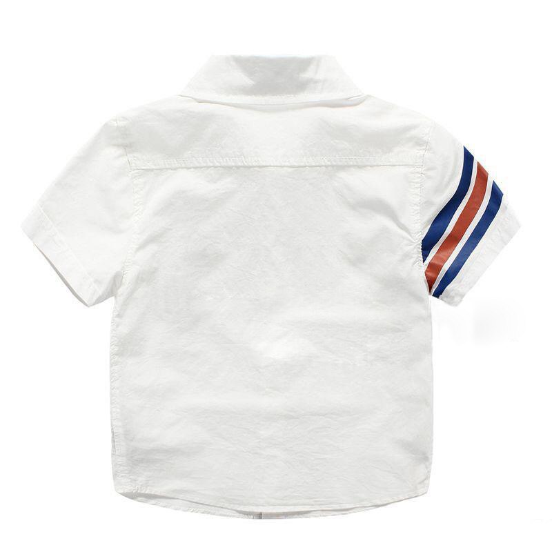 Long Sleeve White Baby Shirts Baby Boy Cotton Oxford Shirt Teenager Spring Boy Clothes Classic Tops Shirts Toddler Boy