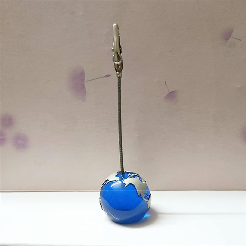 4pcs Photo Clips Unique Vertical Photo Clamps Decorative Photo Clips Desktop Decoration Metal Place Card Holder Party Supplies