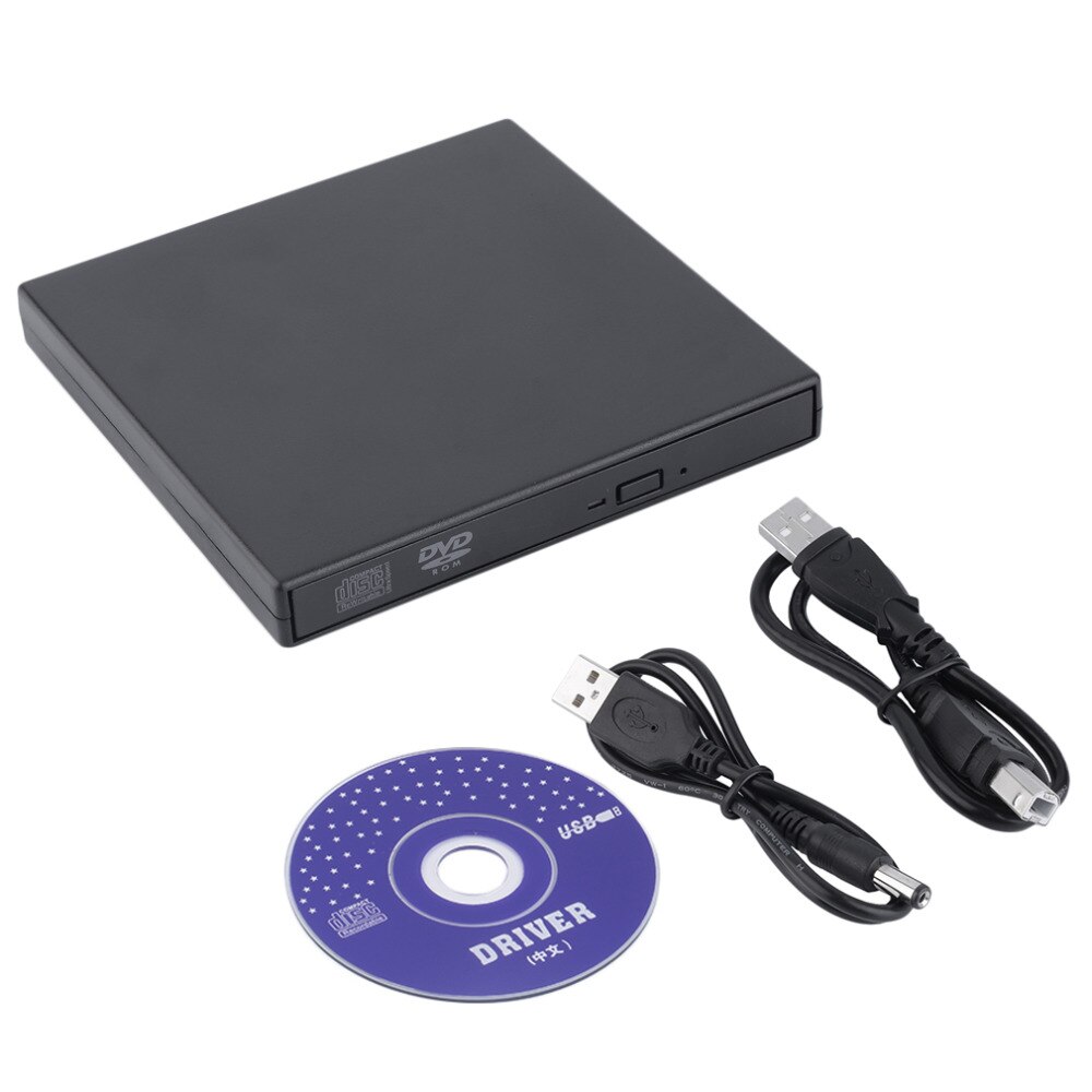 External DVD ROM Optical Drive USB 2.0 CD/DVD-ROM ... – Vicedeal