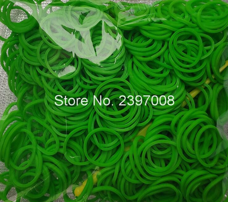Vävstolsband gummiarmband för barn eller hår färgglada gummiband gör armband gör-det-själv-leksaker jul: 0707
