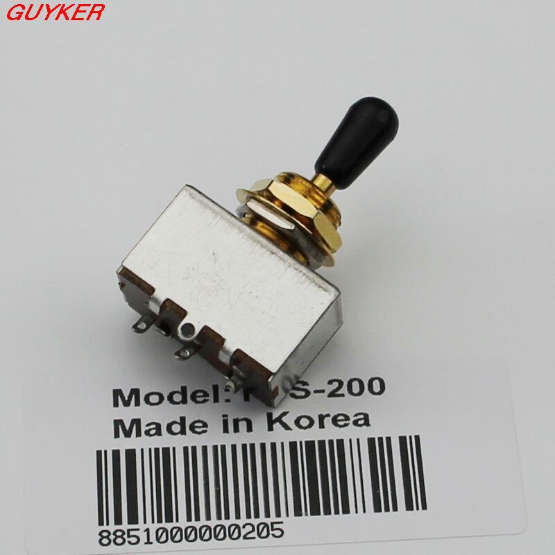 1 pcs 3 WAY Toggle Switch/knob For style Guitar Part: GD