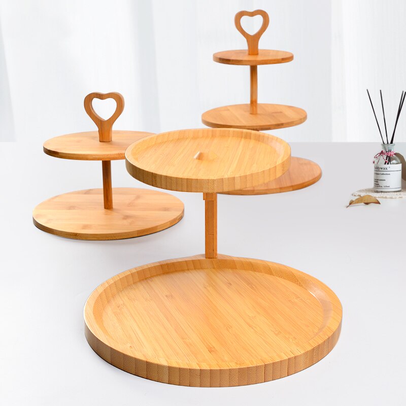 Multi-Layer Cake Pan Dessert Fruit Gedroogd Fruit Display Plaat Plank Restaurant Hotel Dienst Levert Thuis Desktop Opbergvak