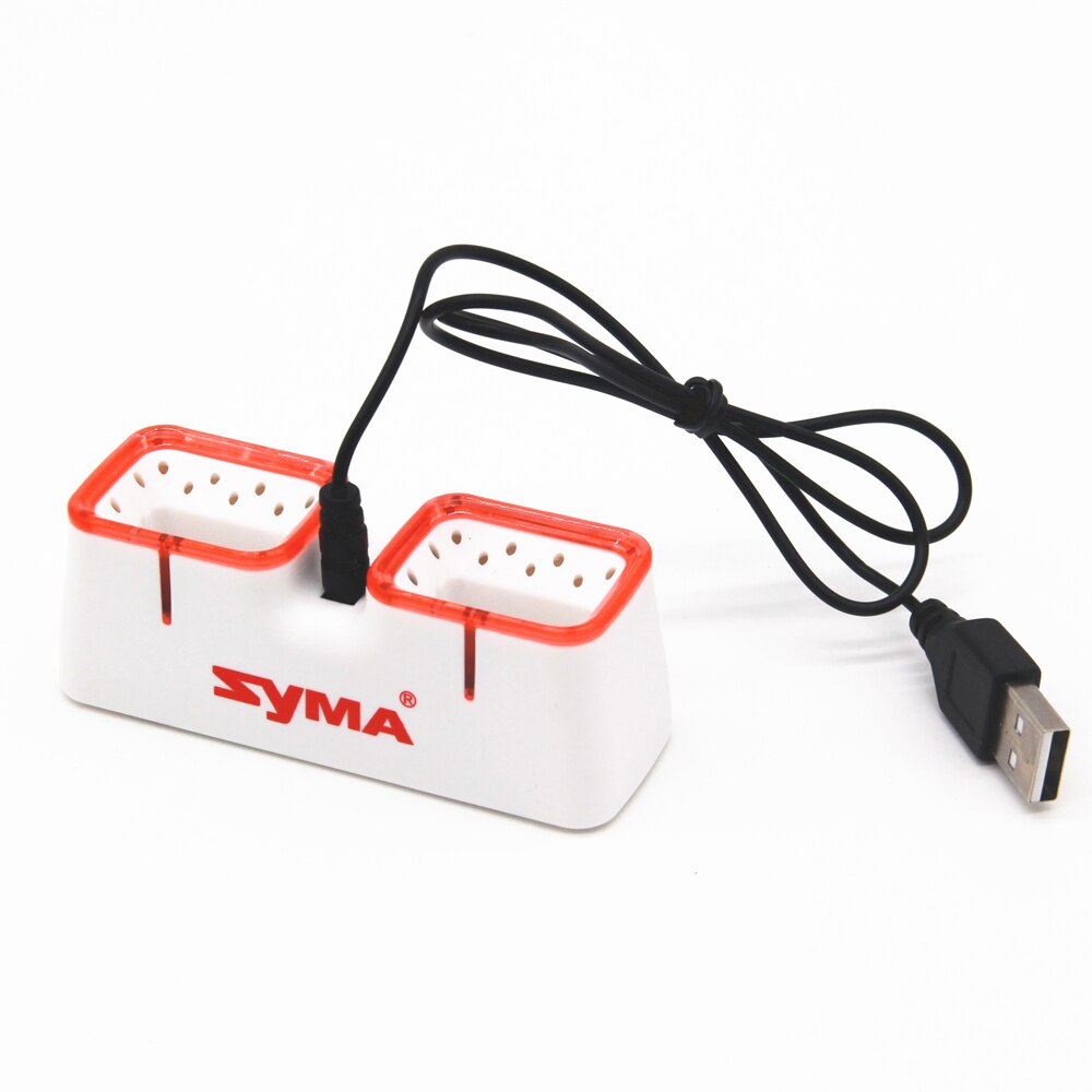 Syma-batería Lipo X22 / X22w Original para Dron, batería de 3,7 V y 400mAh con cargador, recambios de cargador, accesorios para cuadrirrotor RC, batería de 3,7 V y 400mAh: Charger