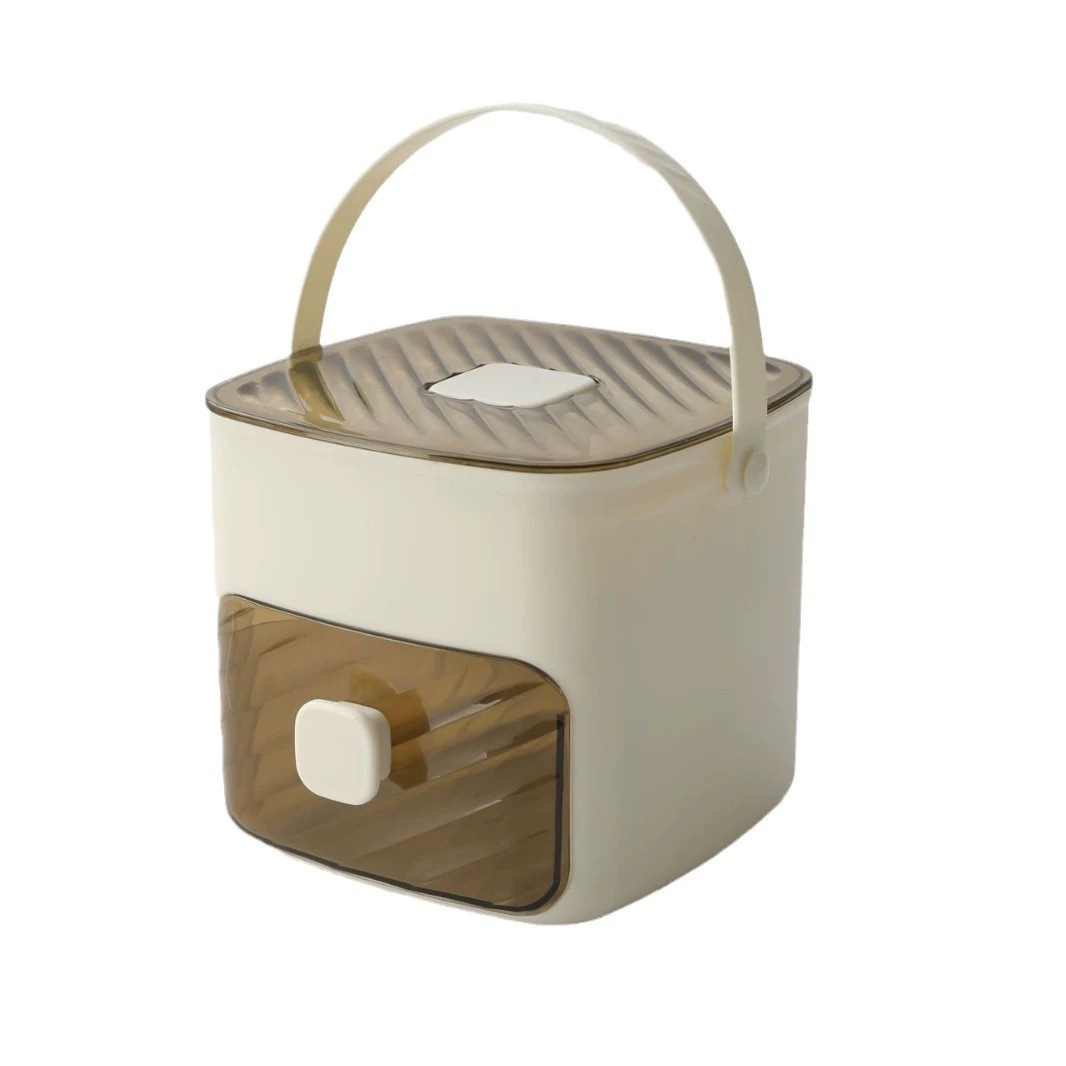 2025 nova caixa de gelo com um clique de gelo e fácil desmoldagem grade de gelo grande capacidade caixa de fabricação de gelo molde de plástico quadrado: Verde