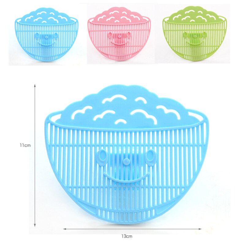 Smiley Blatt Geformte Reis Waschen Filter Gerät Spaghetti Bohnen Siebe Siebe Küche Zubehör Obst Gemüse Reinigung Werkzeug