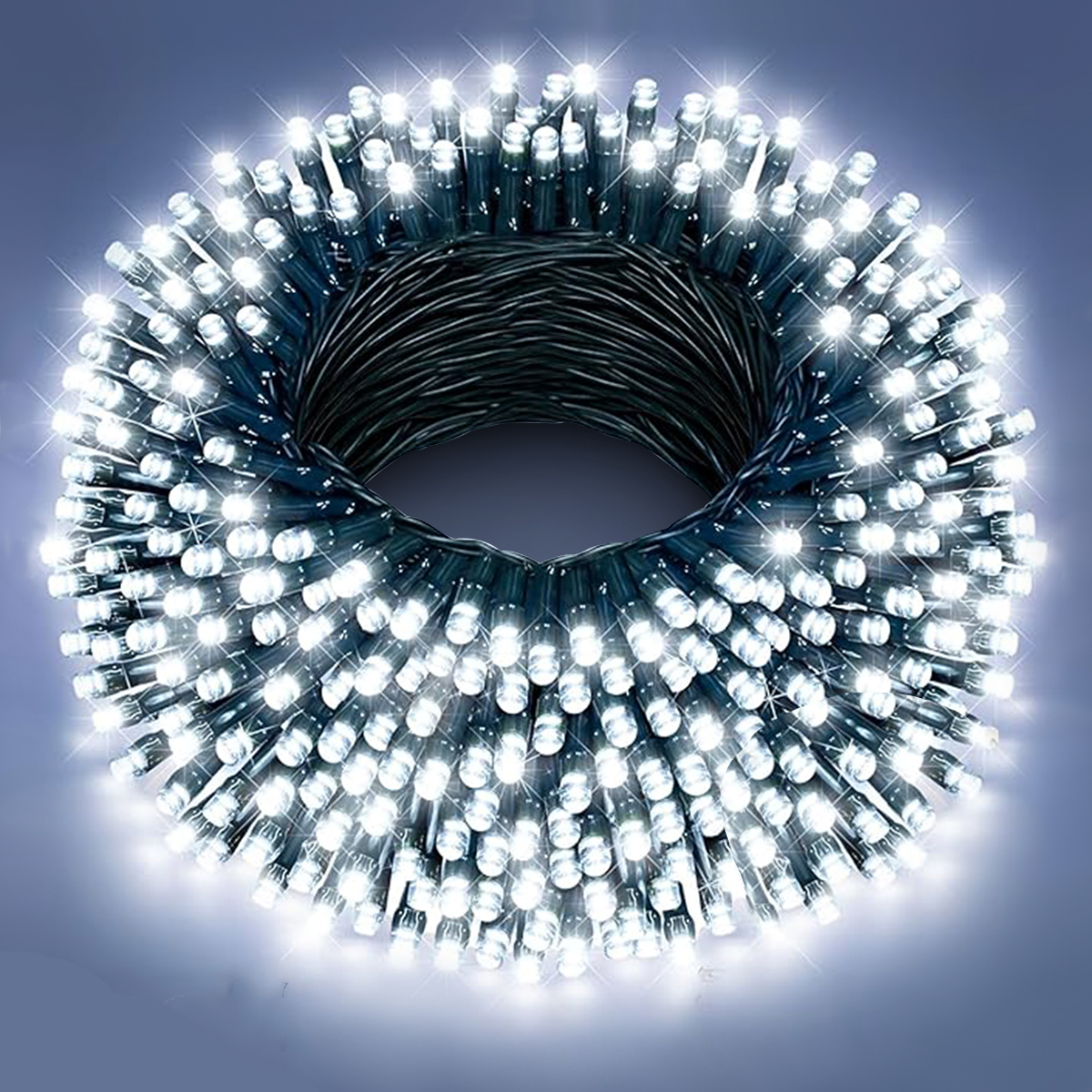 1000-10LEDS Fairy Lights LED String Garland Christmas Light Waterproof Outdoor Indoor For Tree Street Party Halloween Decoration: Beige / Blue / 0-5W