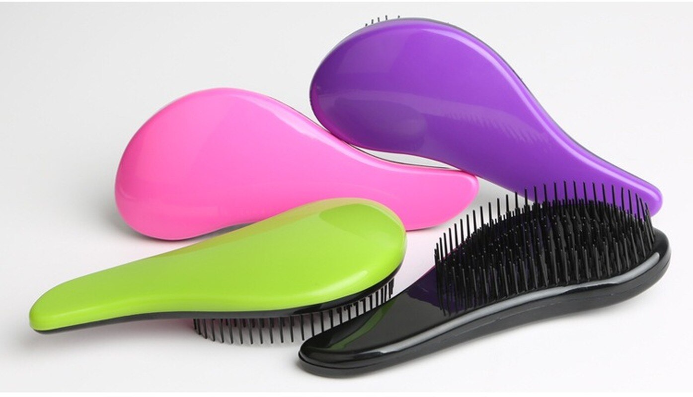 1Pc Magic Handvat Kam Anti-Statische Massage Douche Borstel Salon Styling Exquite Professionele Handige Hair Styling tool Kam