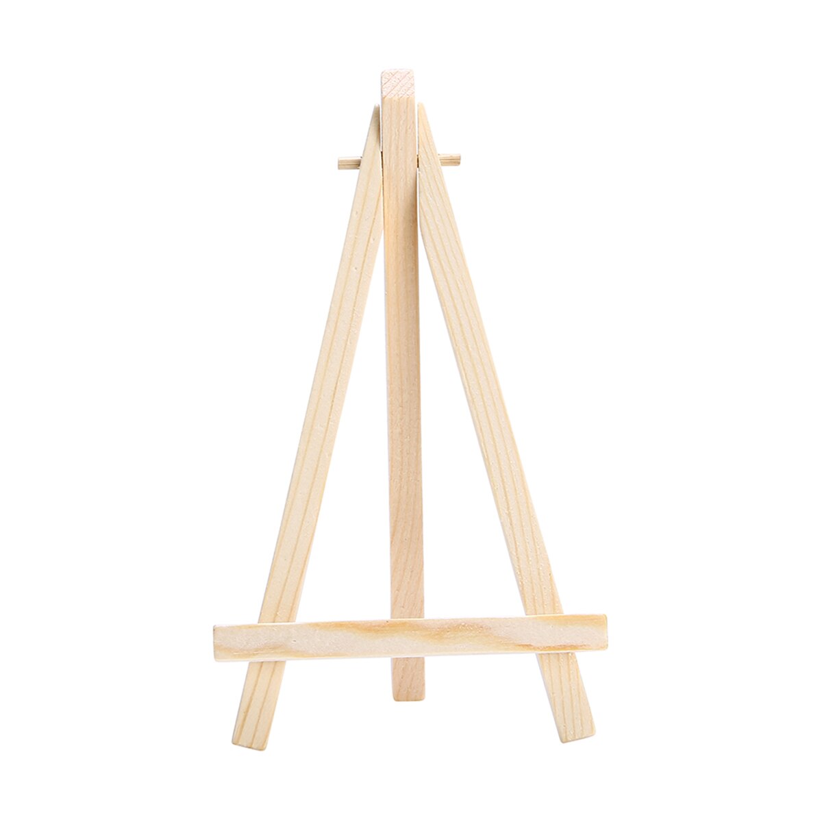 10Pcs Wood Mini Easel Frame Triangle Wedding Table Card Stand Display Holder Holder Children Painting Craft Artist Supplies