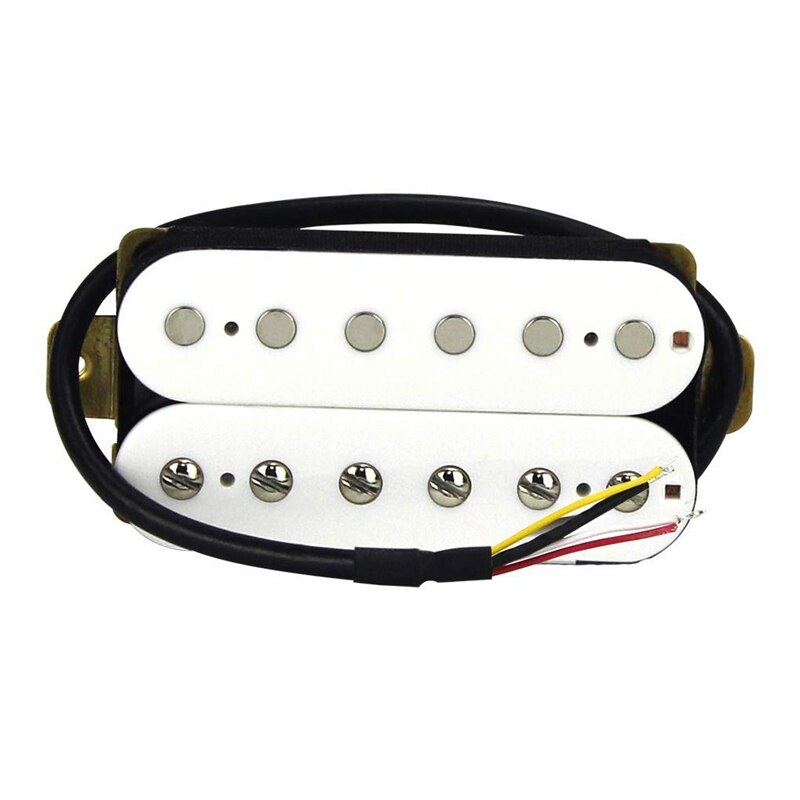 High Output Alnico V Guitar Pickup Double Coil Humbucker Pickups Neck and Bridge Set White