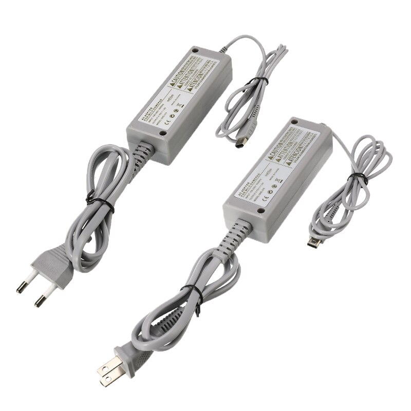 Charger Adapter Voor Nintendo Wii U Gamepad Controller joystick 100-240V AC Charger Adapter Thuis Muur Power supply US/EU Plug