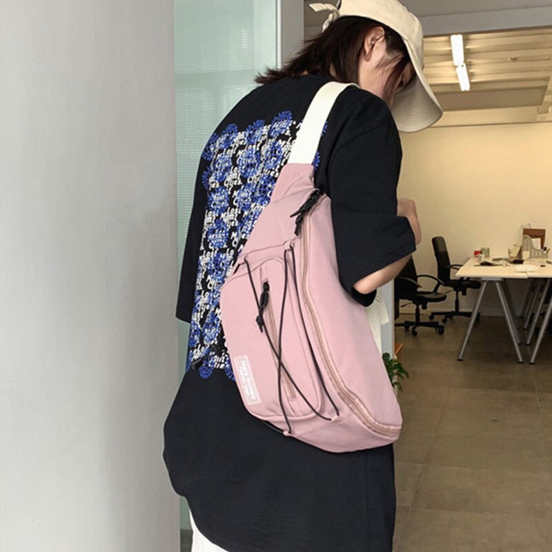 Grote Capaciteit Heuptas Unisex Fanny Pack Streetwear Borst Zak Hip Hop Banaan Tassen Outdoor Grote Riem Taille packs