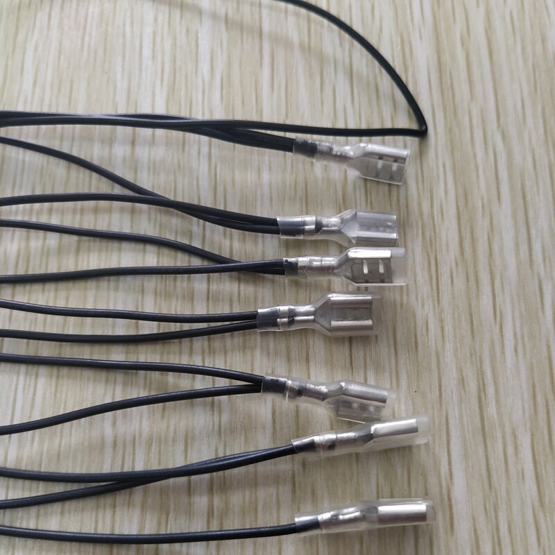 Insulated Daisy Chain Harness Bundles With 14 Crimp Connections LED Lighting Cables for Arcade LED Push Buttons JAMMA MAME Parts