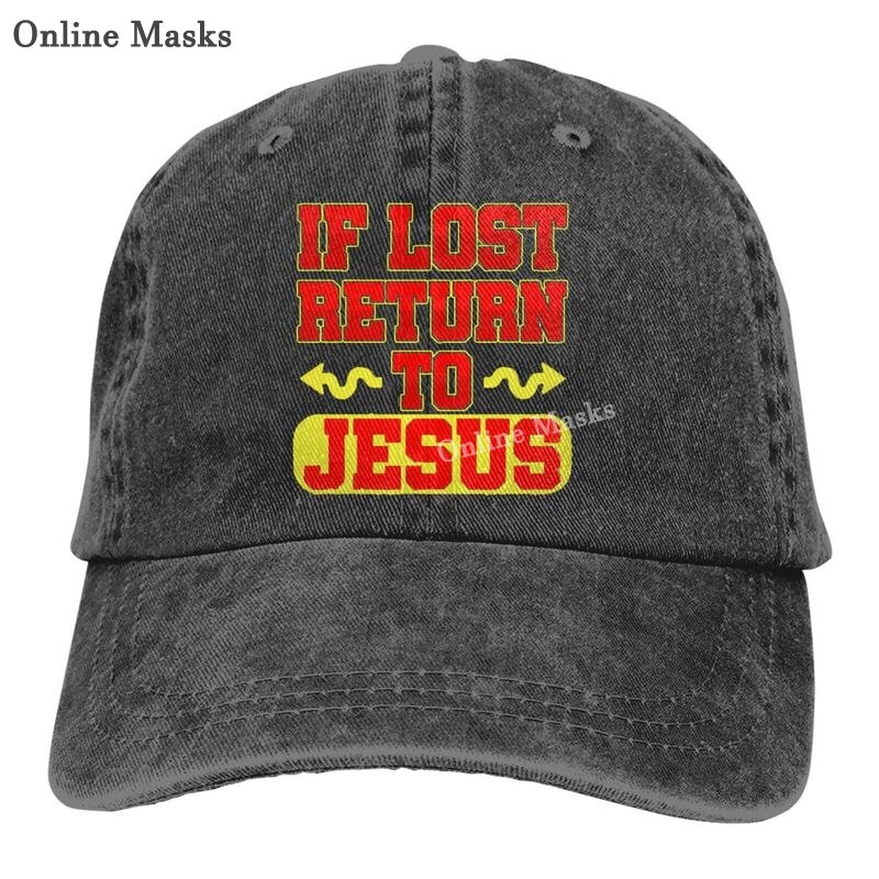 Denim Cap Jesus The Way The Truth The Life Baseball Dad Cap Adjustable Classic Sports for Men Women Hat