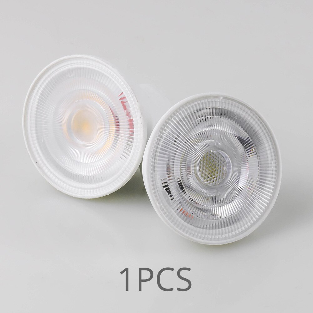 Bombilla LED GU10, 6W, 12V, 85-265V, MR16, 12V, foco blanco frío Natural, Bombillas lámpara de 24 grados, foco para casa e interior