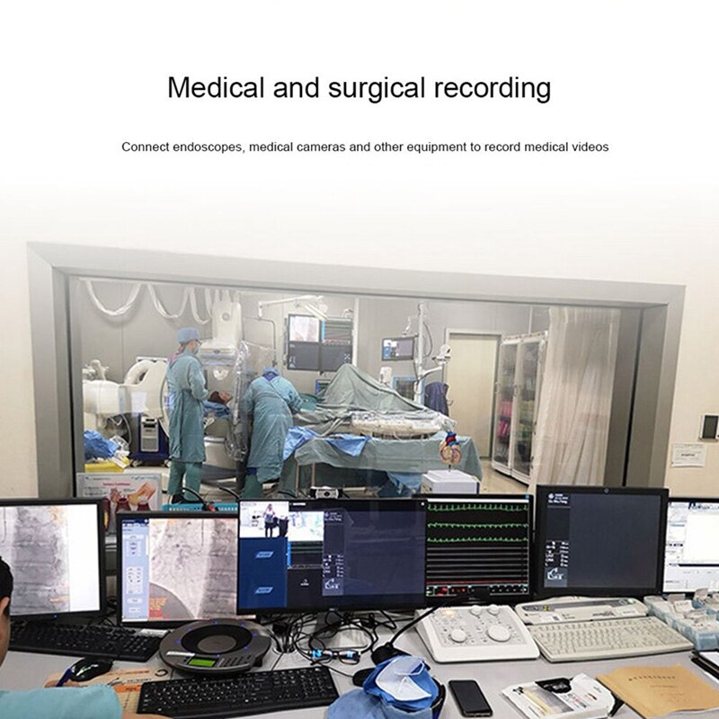 4K Video Capture Card 1080P 30Fps Full Hd Usb Naar Hdmi Video Capture Recorder Apparaat Game Capture Box for A Pc Mac Os