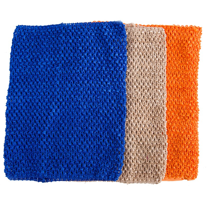 10x12 polegada de crochê tutu tutu tutu tubo superior bandas tamanho grande crochê bandana meninas pettiskirt tutu topos 10 pces por lote