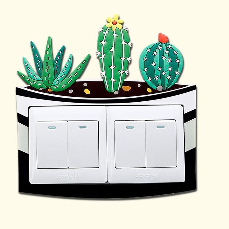 decor for room frame outlet wall light cover pared switchs funda apagadores y contactos de sticker on socket plug protector ligh