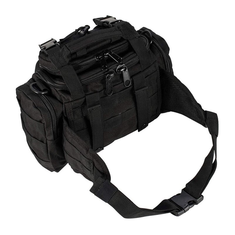 Large Capacity Fishing Tackle Storage Bag Insulated Multi-Functional Fly Fishing Holdall Pack Carryall Waist Handbag