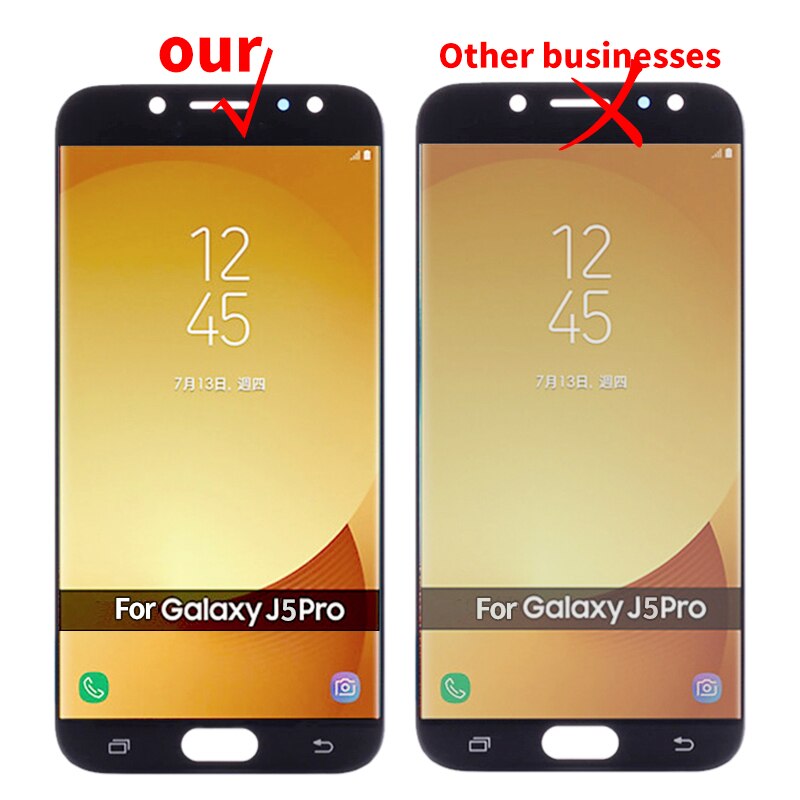 For Samsung Galaxy J5 J530 J5 Pro SM-J530F J530M LCD Display Touch Screen Digitizer Assembly For J5 J530 LCD Screen 5.2"