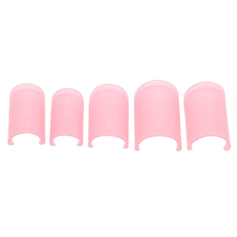 5Pcs Bamboe Fluit Membraan Protector Abs Traditionele Chinese Instrument Accessoires: Roze