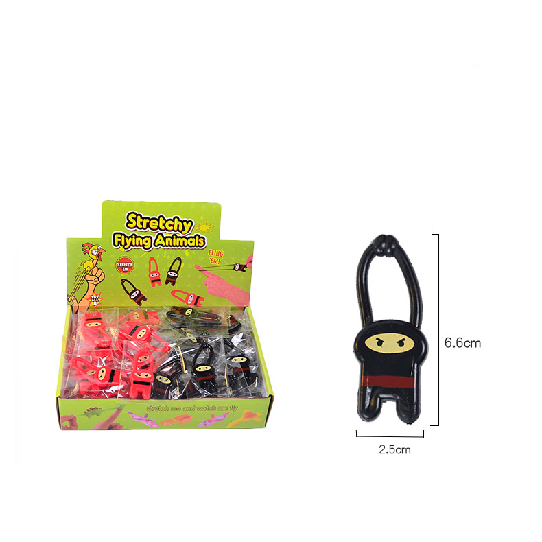 5/10/20 pz novità mano Catapulted pareti scherzo giocattoli dito elastico volare risata appiccicoso cartone animato Serie giocattoli Non tossico ZLL