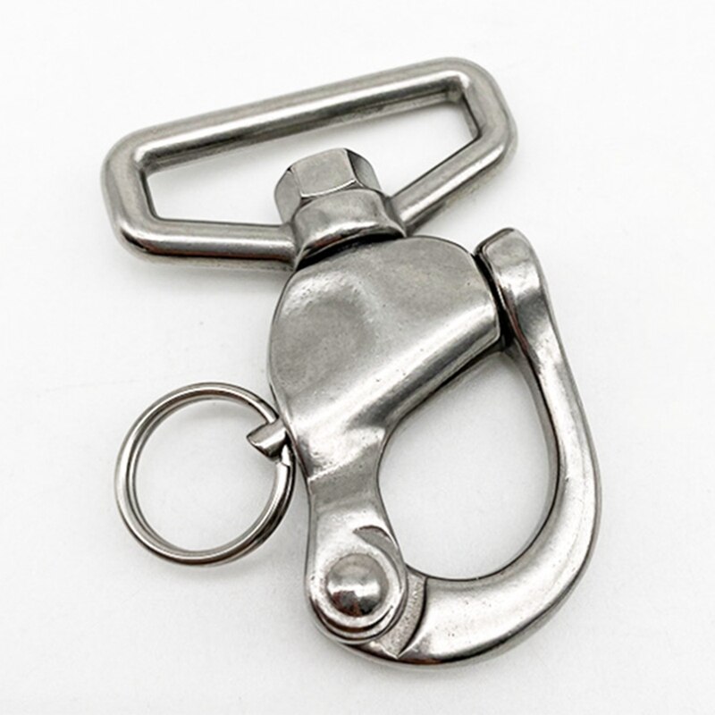 Stainless Steel Swivel Shackle Quick Release Boat Anchor Chain Eye Shackle Swivel Snap Hook For Marine Architectural